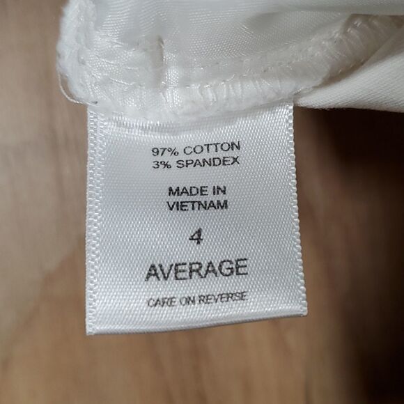 🔺️New York & Co White Bootcut Pants Size 4/27 - Picture 7 of 10